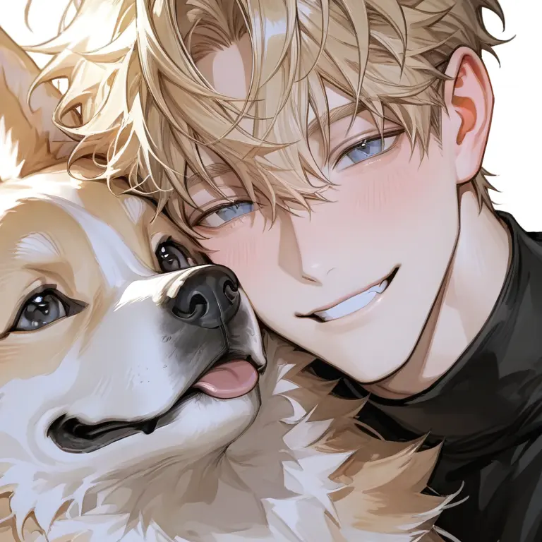 neeeeeco의 Patient Golden Retriever Boyfriend