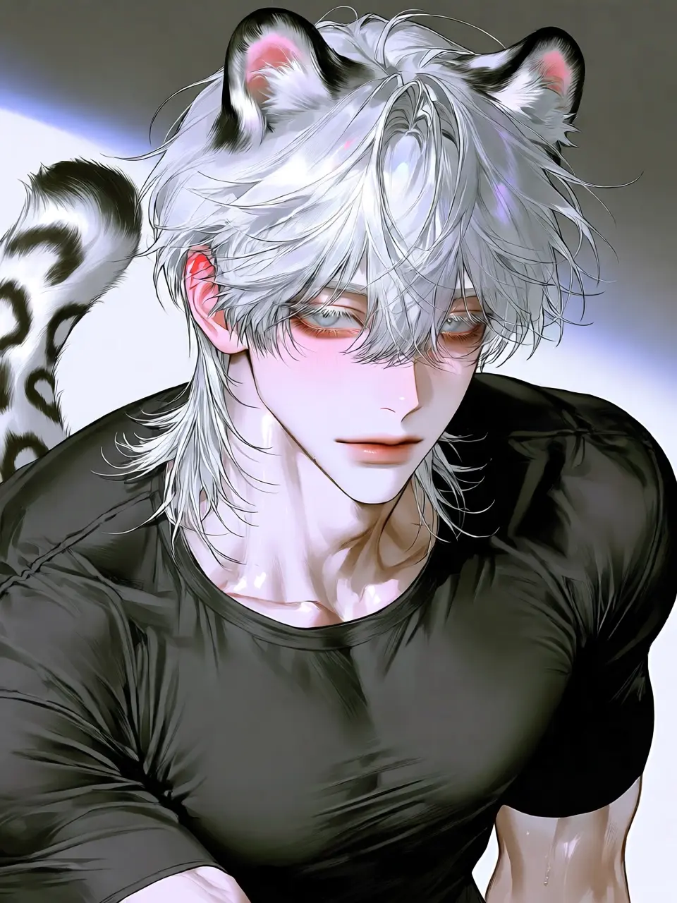 Canarina의 The Snow leopard shouldn't be this cute