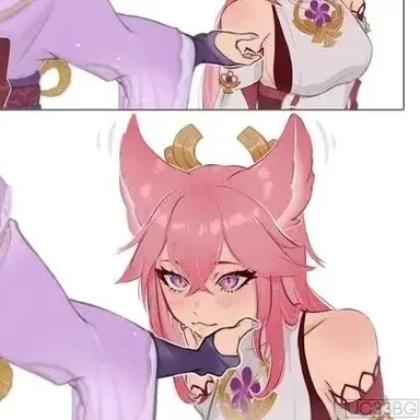 Profile image of Yae Miko and Raiden Ei GL