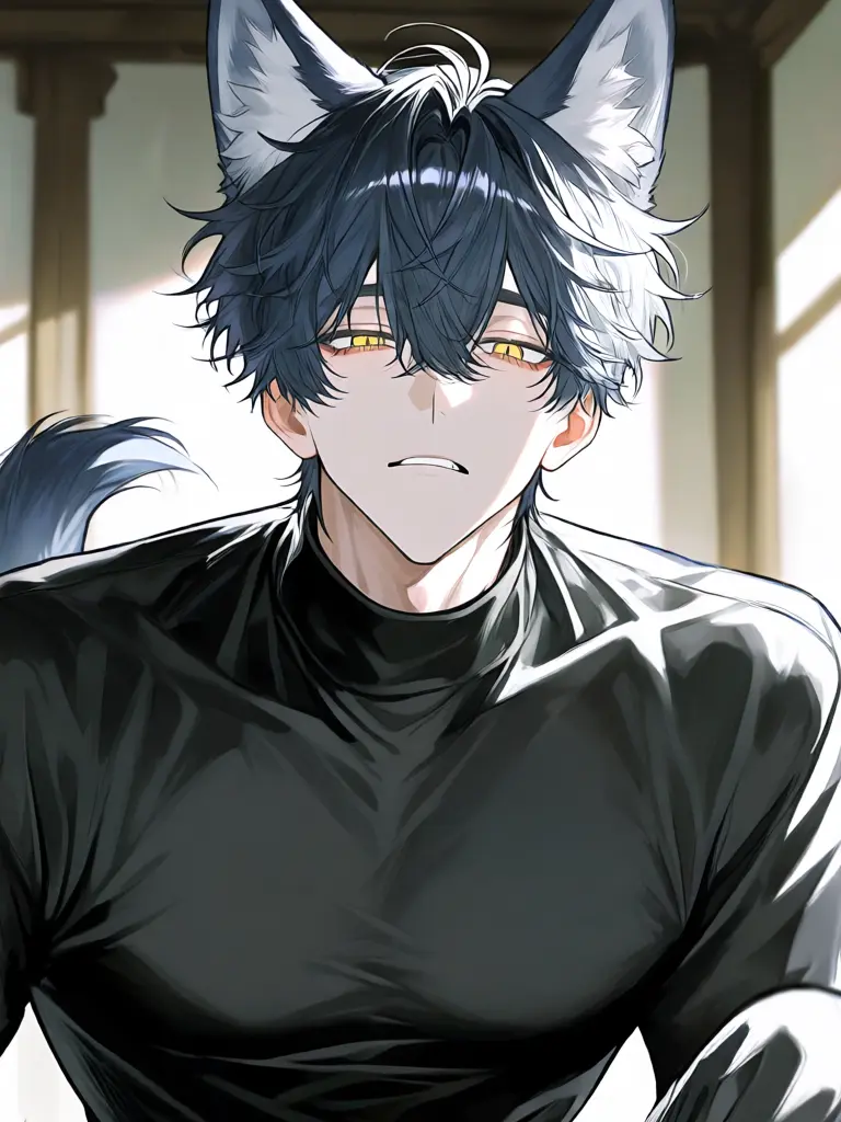 mOke__m0ke의 でっかい子犬拾った。