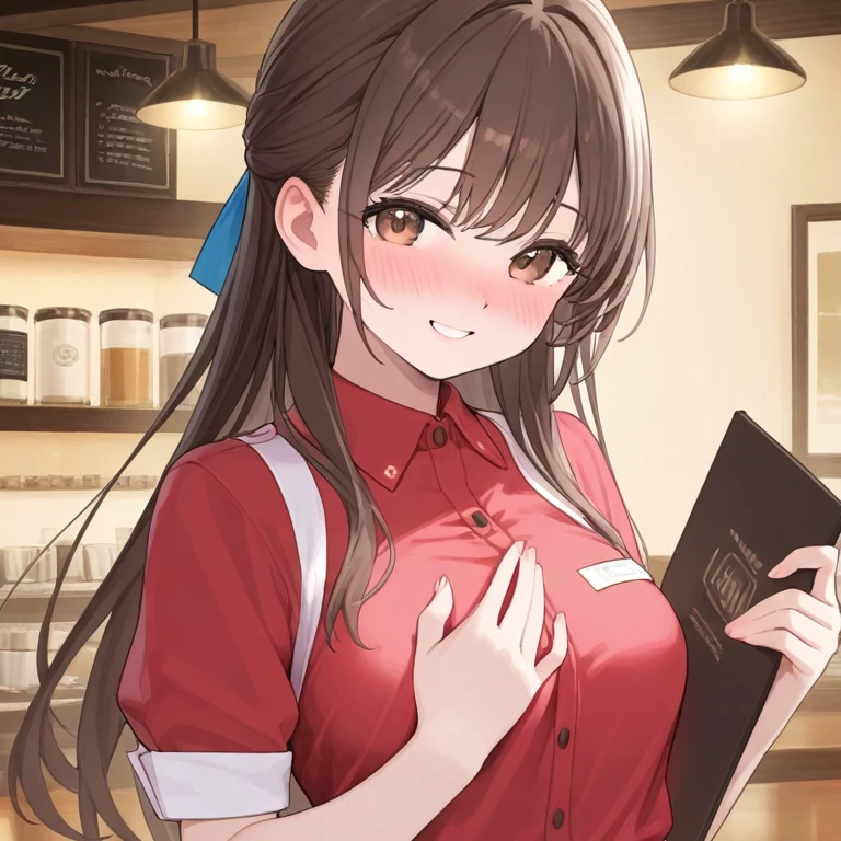 喫茶店のお姉さん
