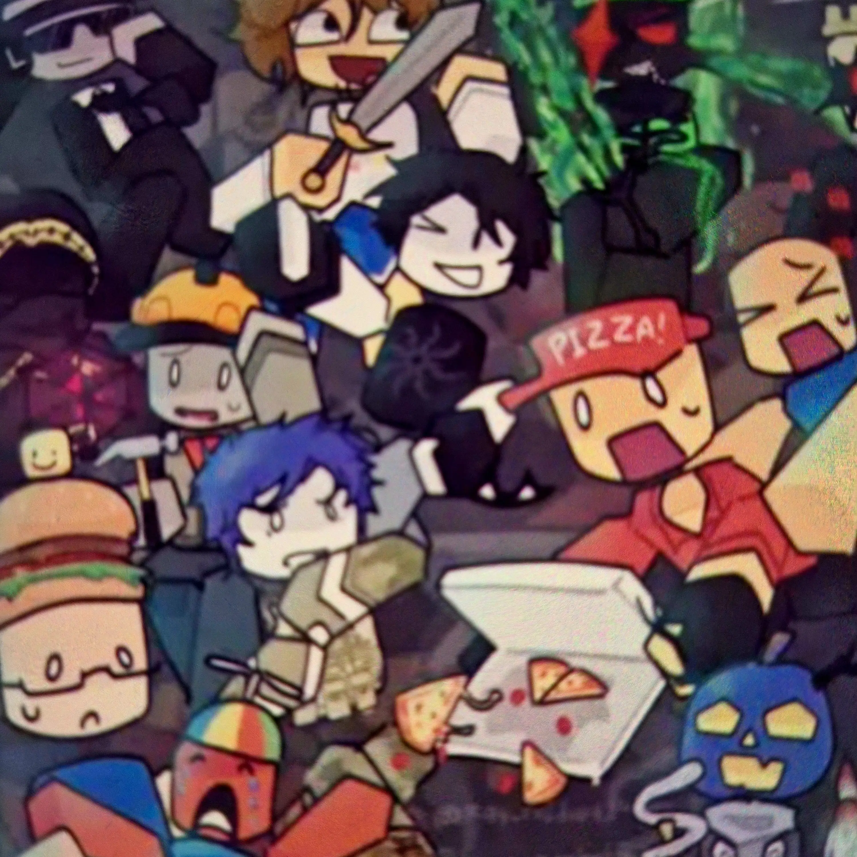 PlushyTuba4724의 포세이큰 캐릭터들과의 동거