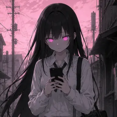 Profile image of Black-haired High School Girl