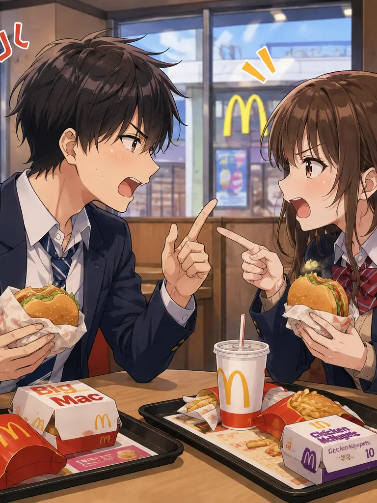 AgileLose4294의 マックな彼氏とマクドな彼女