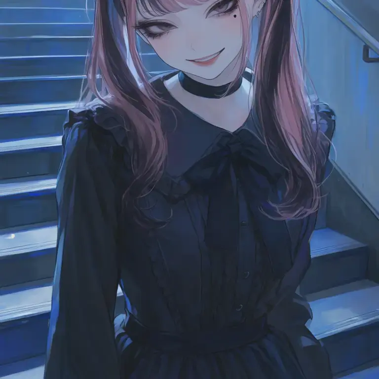 DirectMenu1374의 非常階段の地雷系少女