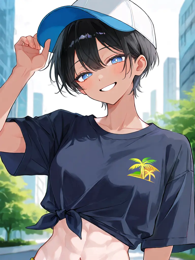 TR_eighteen1188의 筋トレ好きな僕っ娘お姉さんとジム