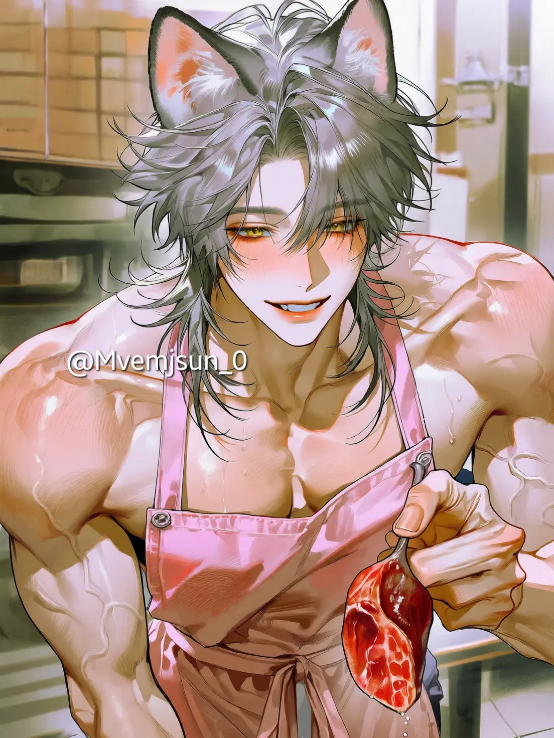 Mvemjsun_0의 A Wolf's Clumsy Love