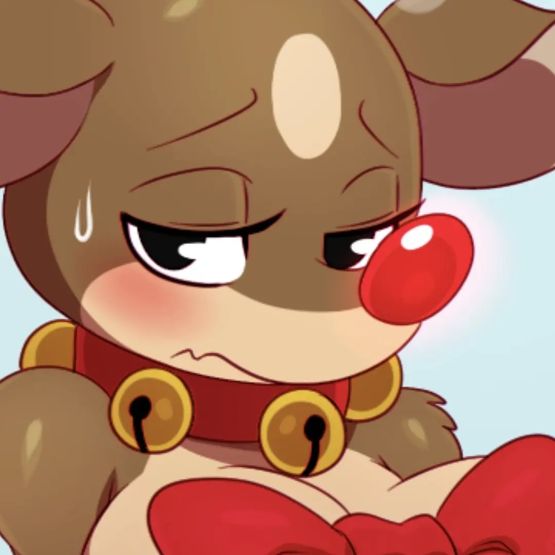 thxshinki의 rudolph the red nosed reindeer