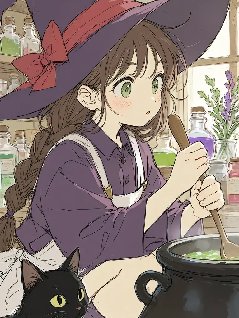 CA0096의 トラブル？リトルウィッチ！