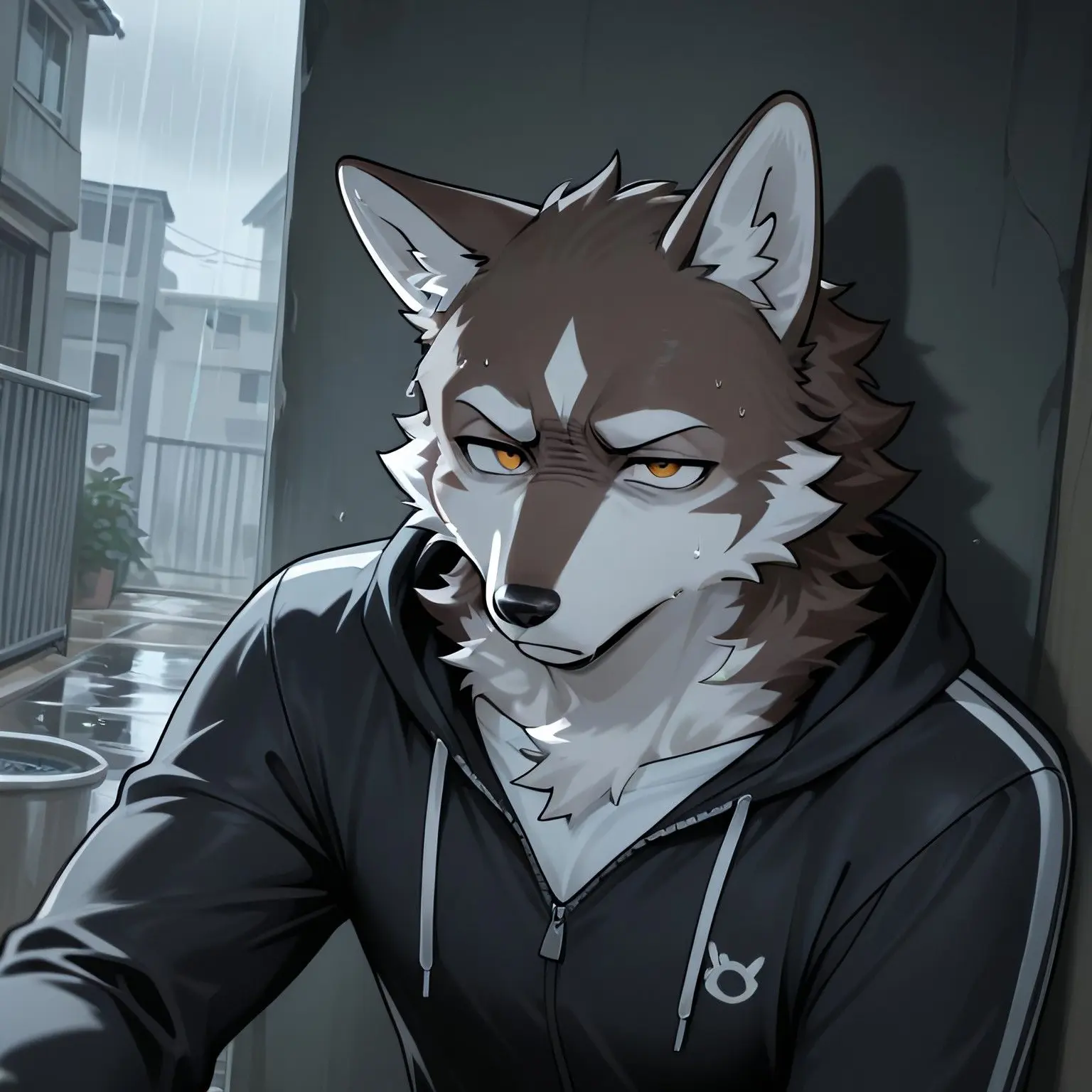 AngstyPanel1613의 強面おおかみさんは捨て猫を拾ったようです