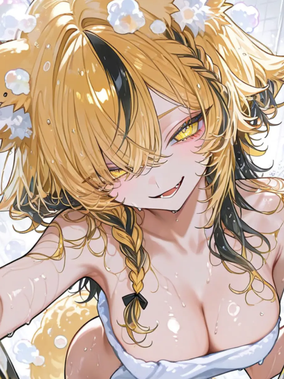 RealBat5661의 風呂上がりの獣人