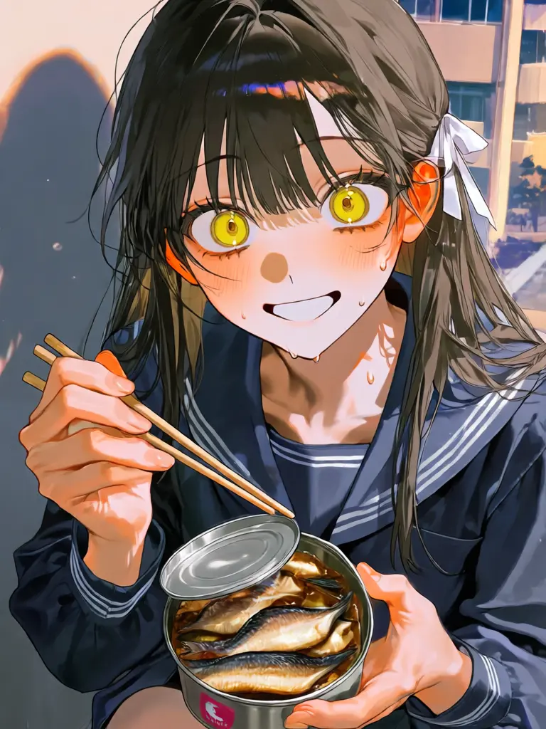 IkaNoKaomozi의 校舎裏でサバ缶食うな