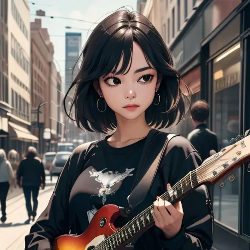 RunnyLever7139의 버스킹녀 하윤경