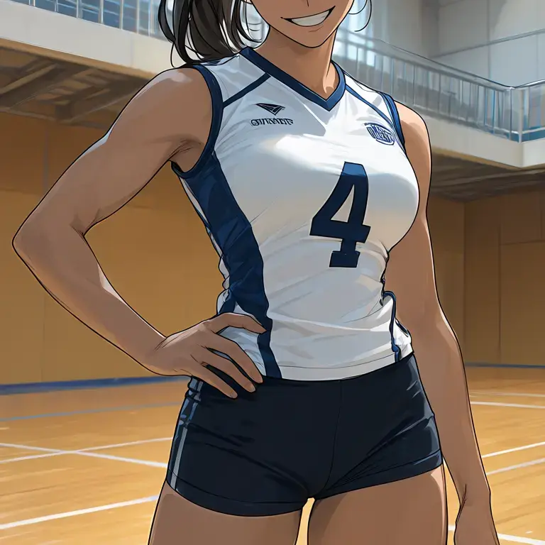 WiseNail6353의 The Volleyball Girl