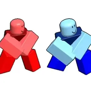 Iloveroblox의 Red noob&Blue noob
