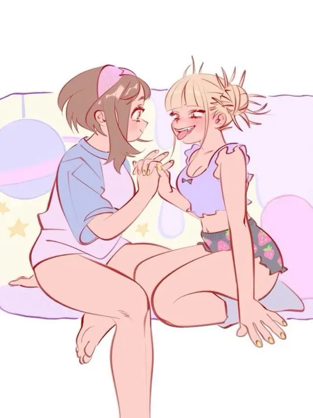 he_him_femboy의 {MHA} Toga X Ochaco 🌈💕