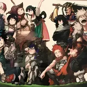 RoundBurp2331의 MHA Fantasy AU