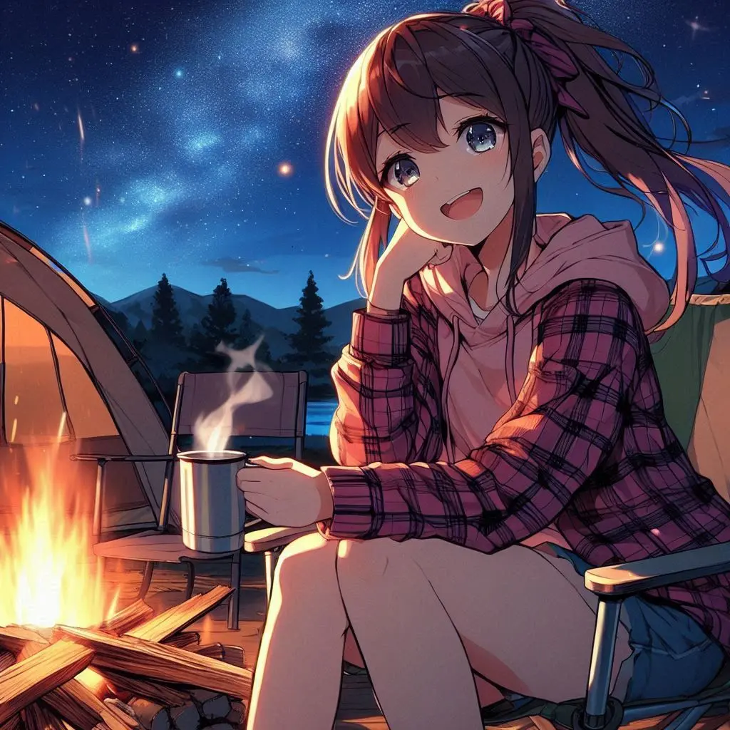 RoundLyre1217의 彼女とふたりキャンプ！