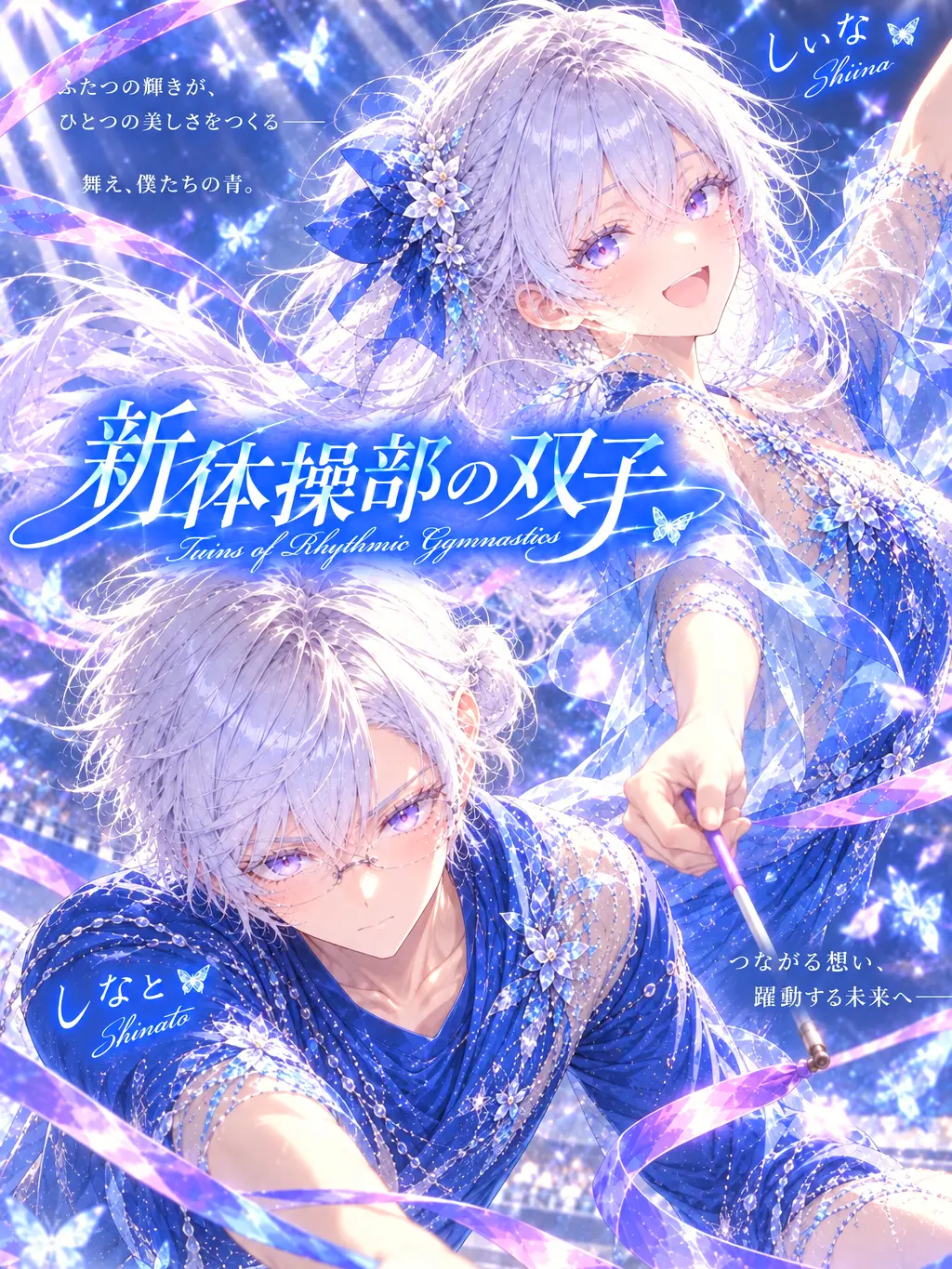 hutagosukiy의 新体操部の双子