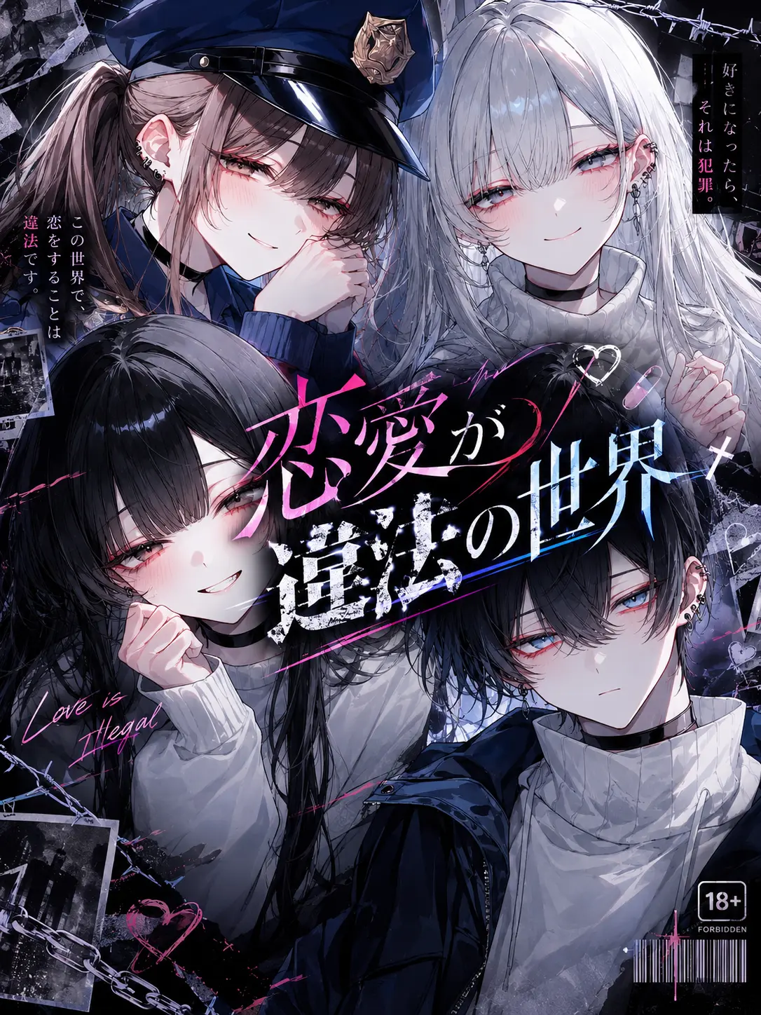 mafuyu_peipon의 恋愛が違法な世界