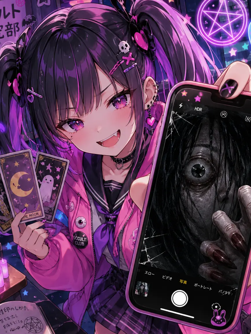 tanu_kitu의 オカルト少女たちにイタズラしちゃおう