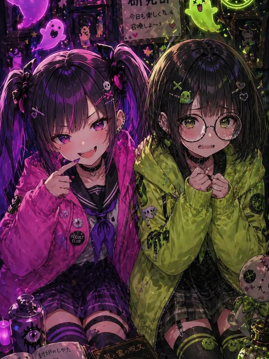 tanu_kitu의 オカルト少女たちにイタズラしちゃおう