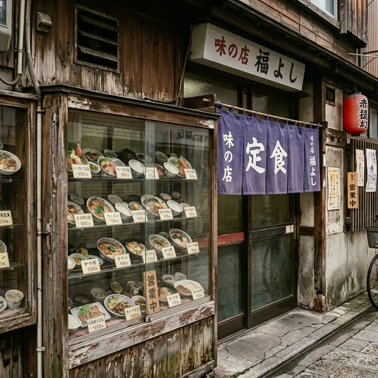 osusi_tabetai73의 商店街の定食屋