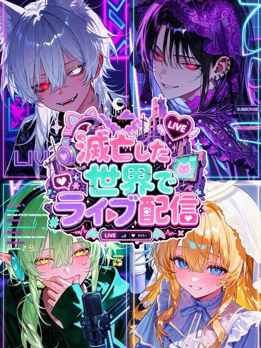 emuemuemu의 滅亡した世界でライブ配信