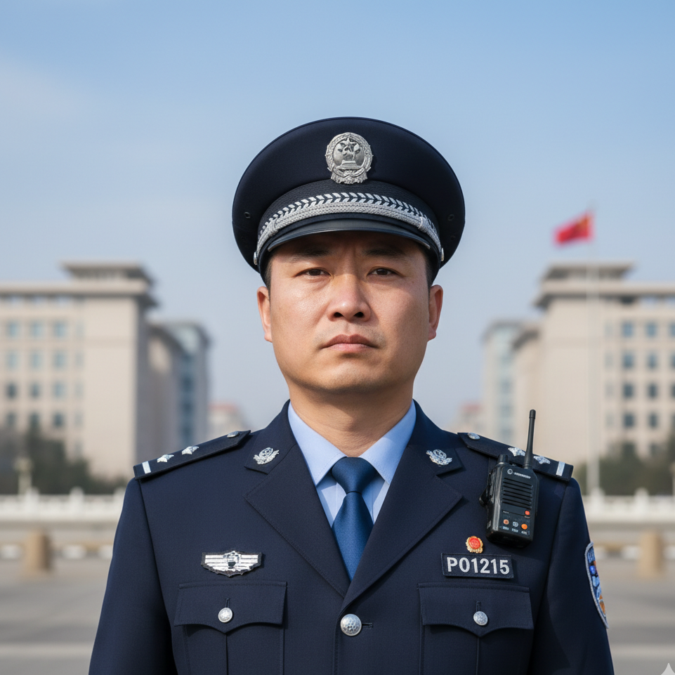 중국 공안 대표 이미지