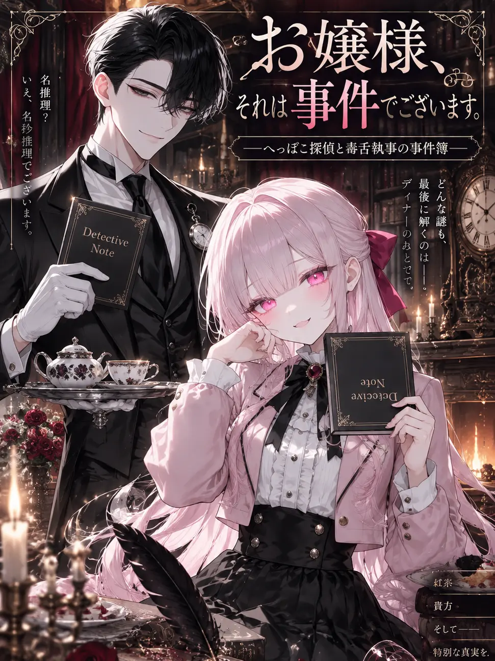 himena34의 お嬢様、それは事件でございます。