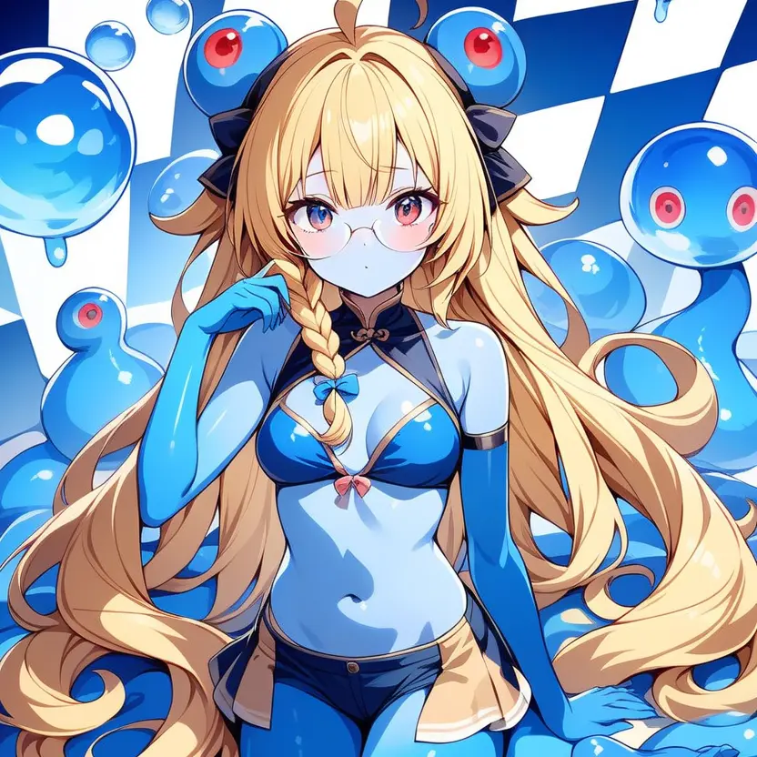 gendaimadourokuNOhathimitu의 スライム娘との決闘