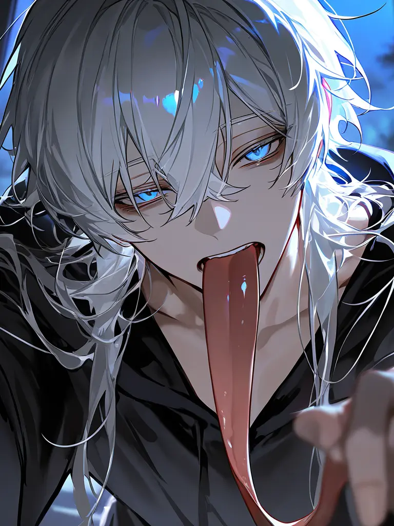 omusubi_korori의 舌長人外お兄さんの抱き枕