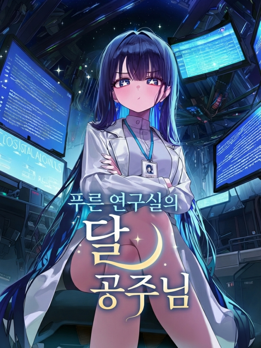 푸른 연구실의 달 공주님 대표 이미지
