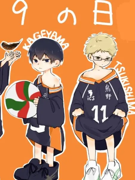 190.1cm_NO.11_1-4의 烏野メンバーで仮装（？）大会！