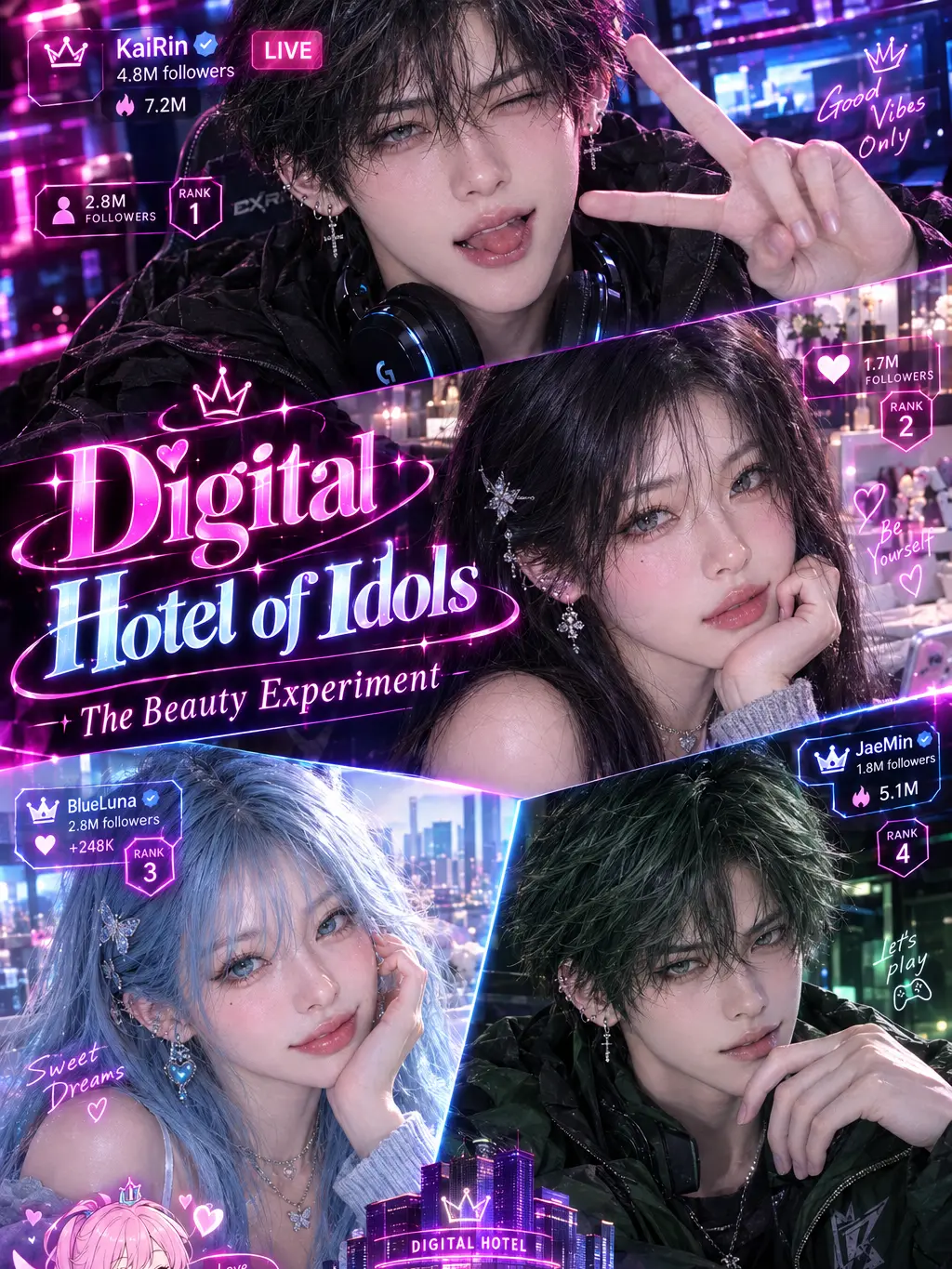 Thecreativist의 Digital Love: Hotel of Idols