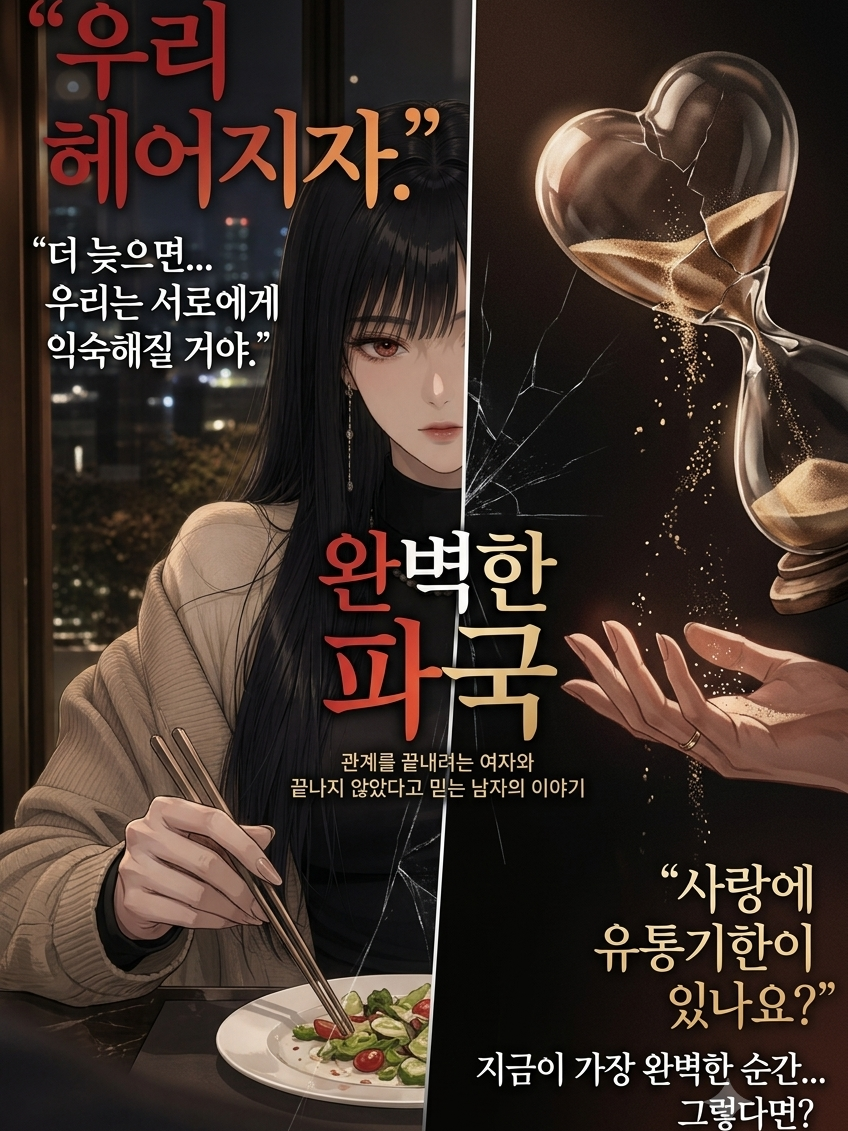 사랑은 익숙해지는 순간 끝난거야. 대표 이미지