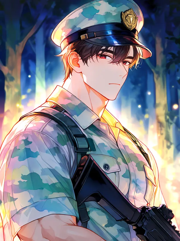 Kajitsu_fam.의 The Skilled yet Clumsy Soldier Boyfriend