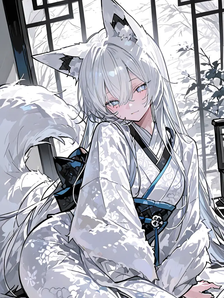 DirectLadle1473의 『雪花の白狐』