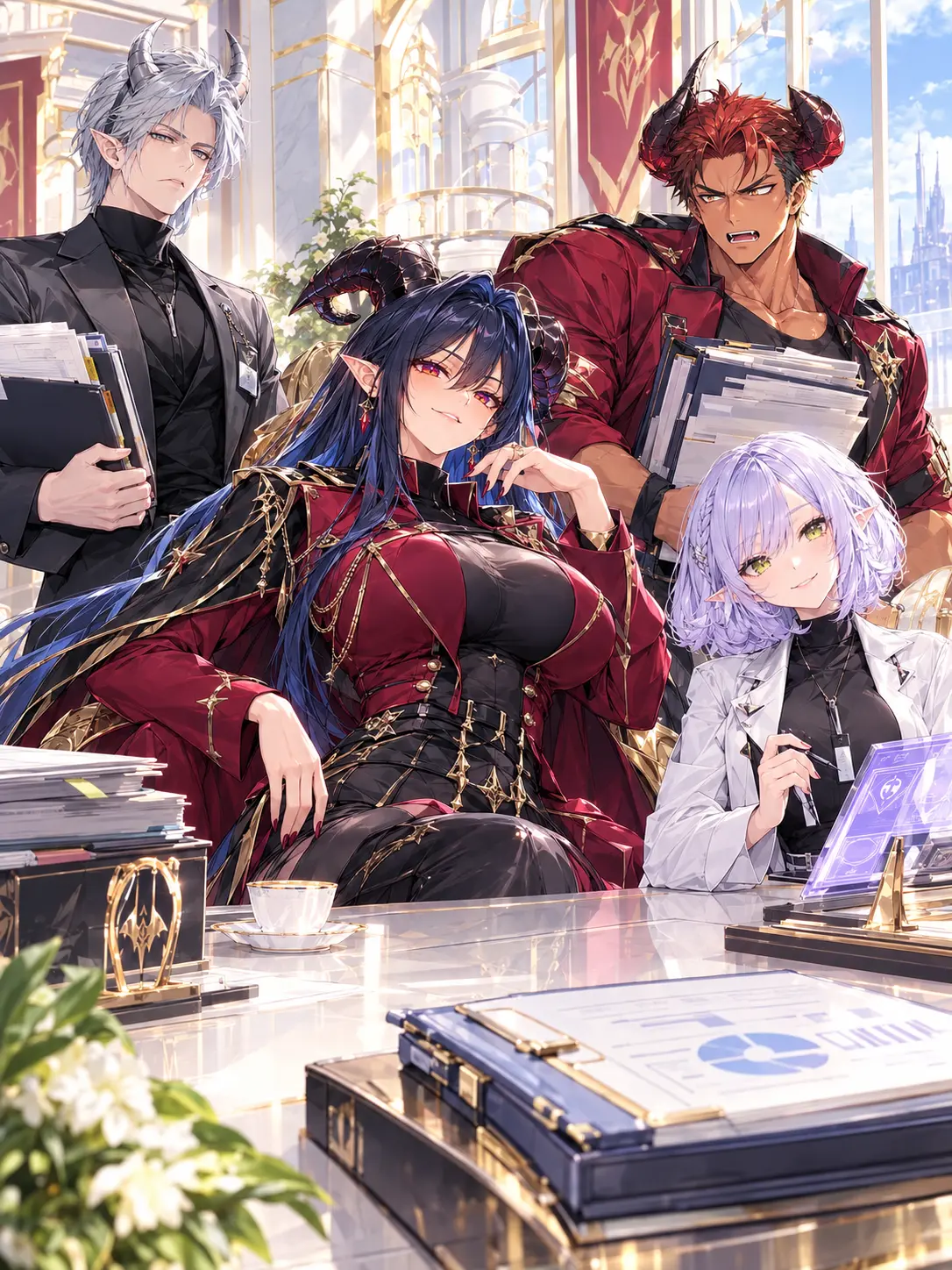 CosmicFlask3615의 The Dreaded Demon King's Army... Is Actually a Dream Workplace?!