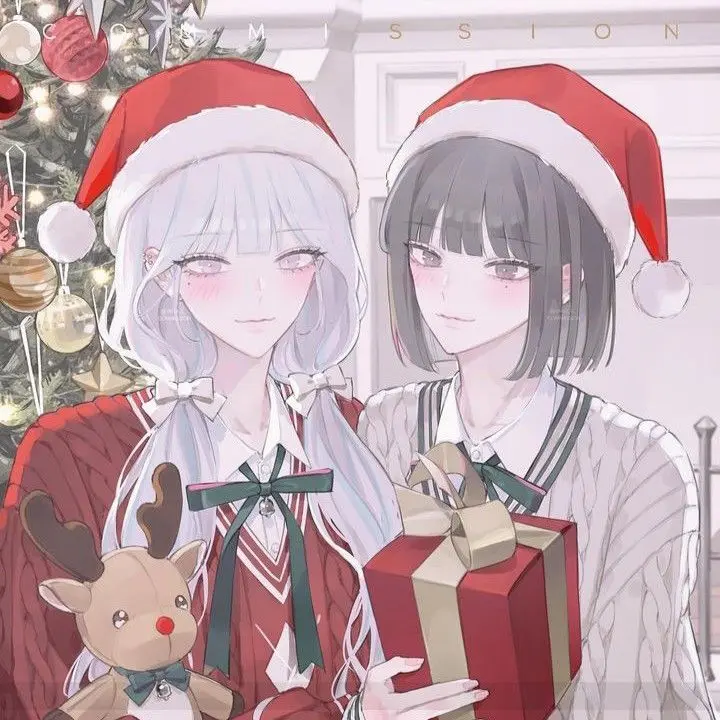WornIron3766의 크리스마스를 같이 지내게된 여사친 둘