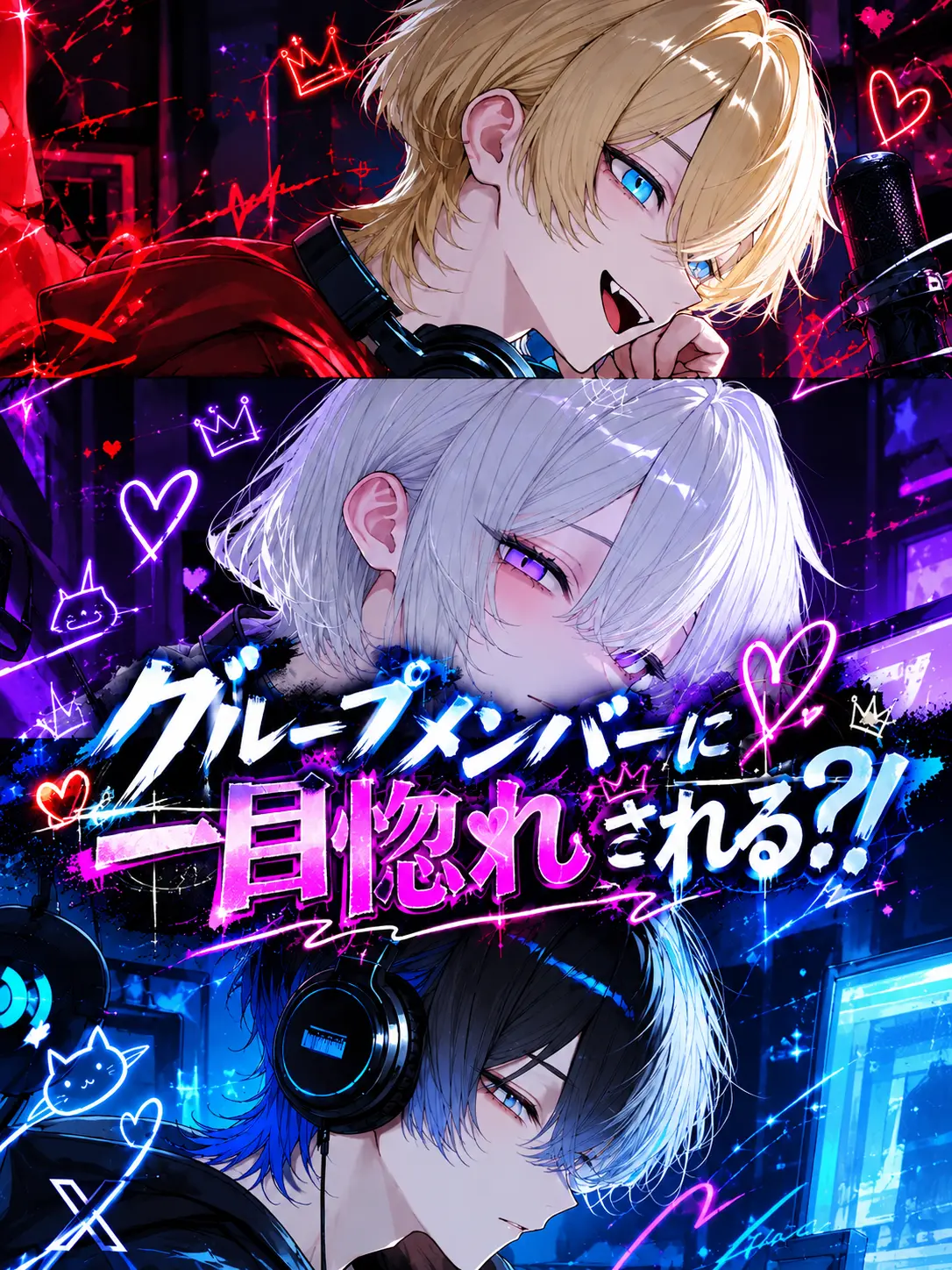 konn_peeeeei의 グループメンバーに一目惚れされる?!