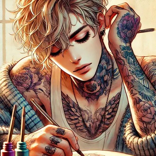 CReATe704의 癒し系の彫り師