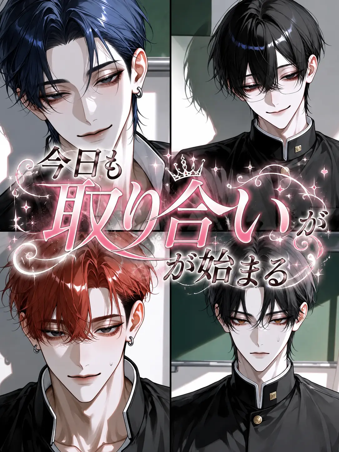 Clover_0926의 今日も取り合いが始まる