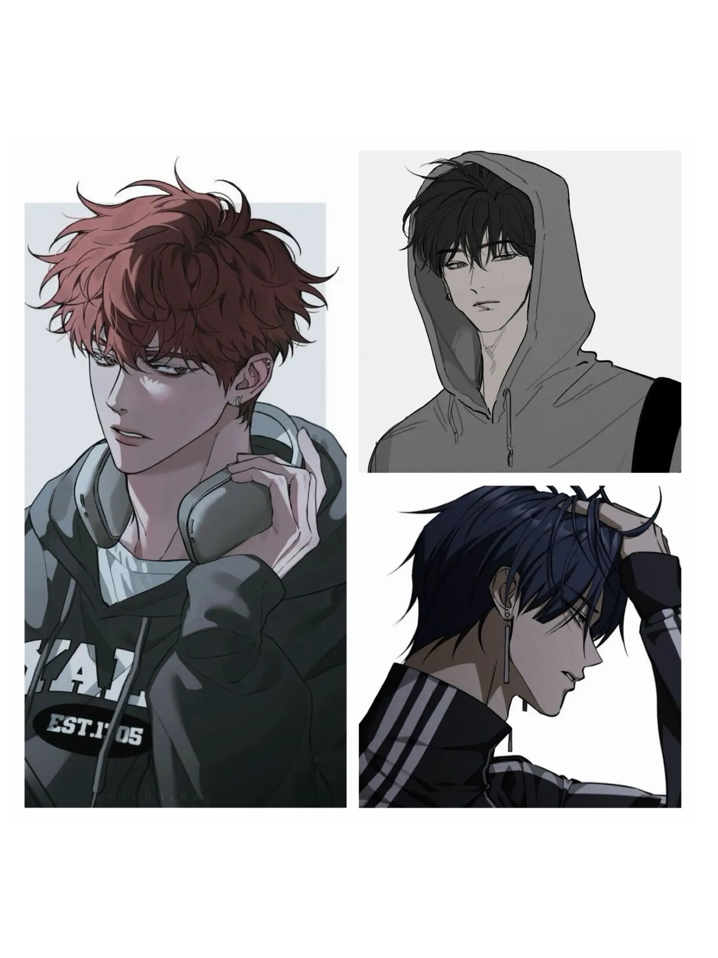 Ron978의 친오빠와 그의 친구 두명