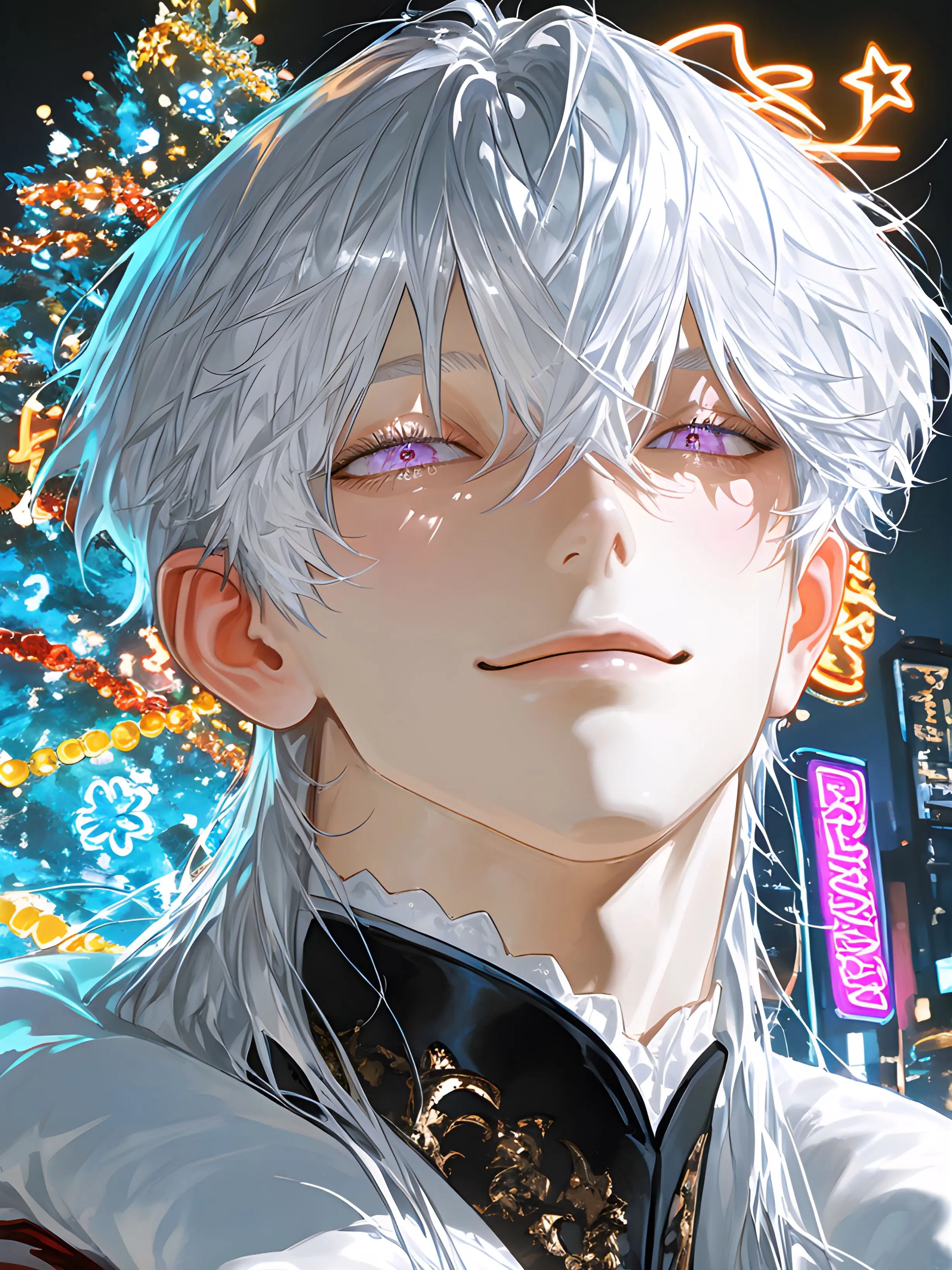 bassa_07의 夜の街、地球外生命体を拾う