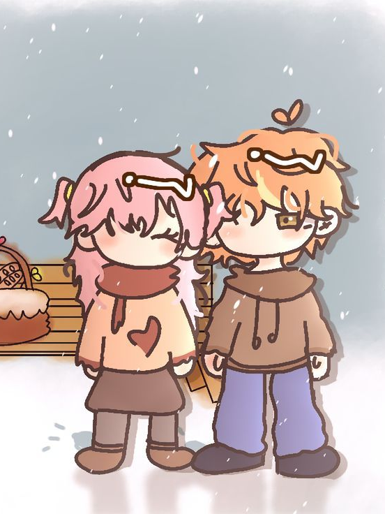첫눈이네요, 모모이 씨.[아키아이] 대표 이미지