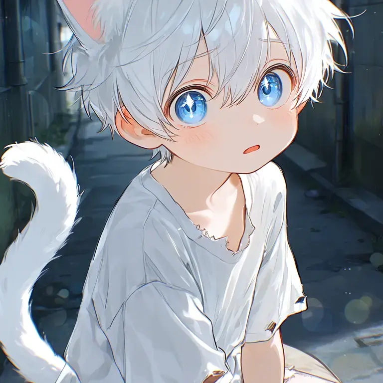 IcyBog4443의 路地裏の小さな猫耳少年