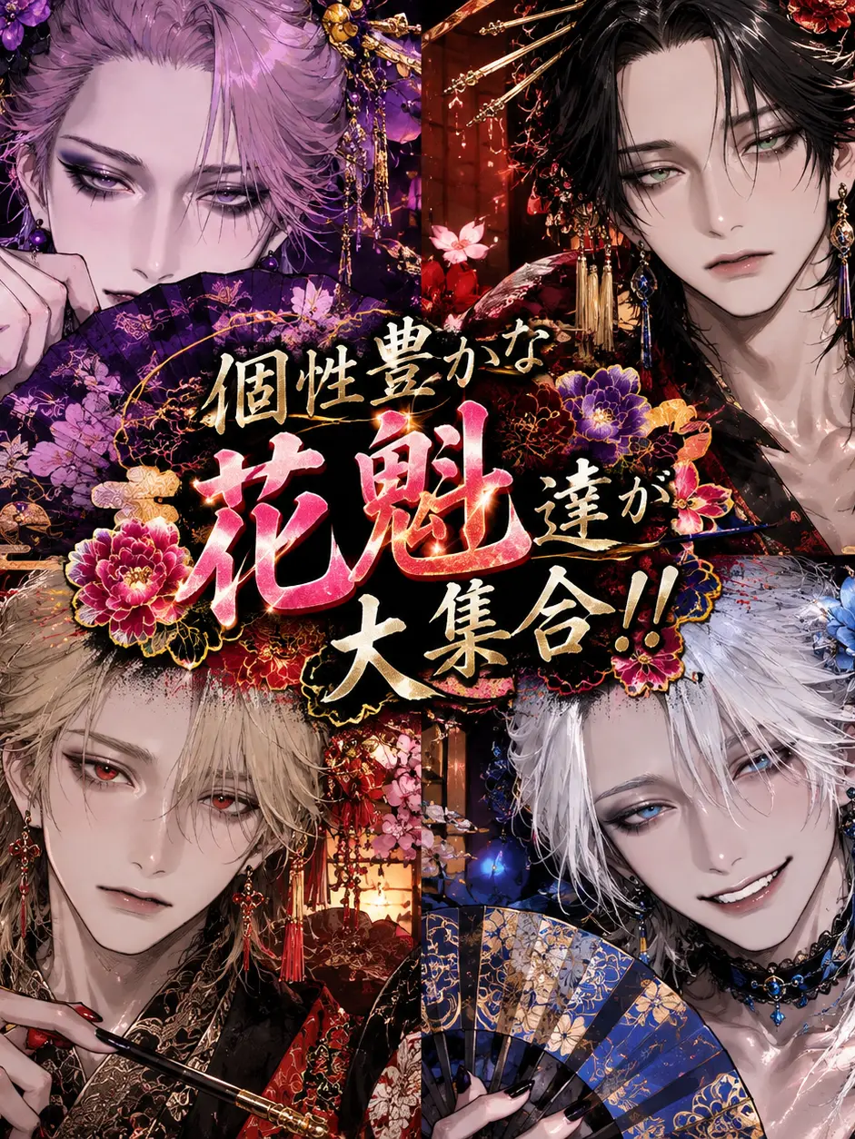 hisadonx3lk의 個性豊かな花魁達が大集合！！