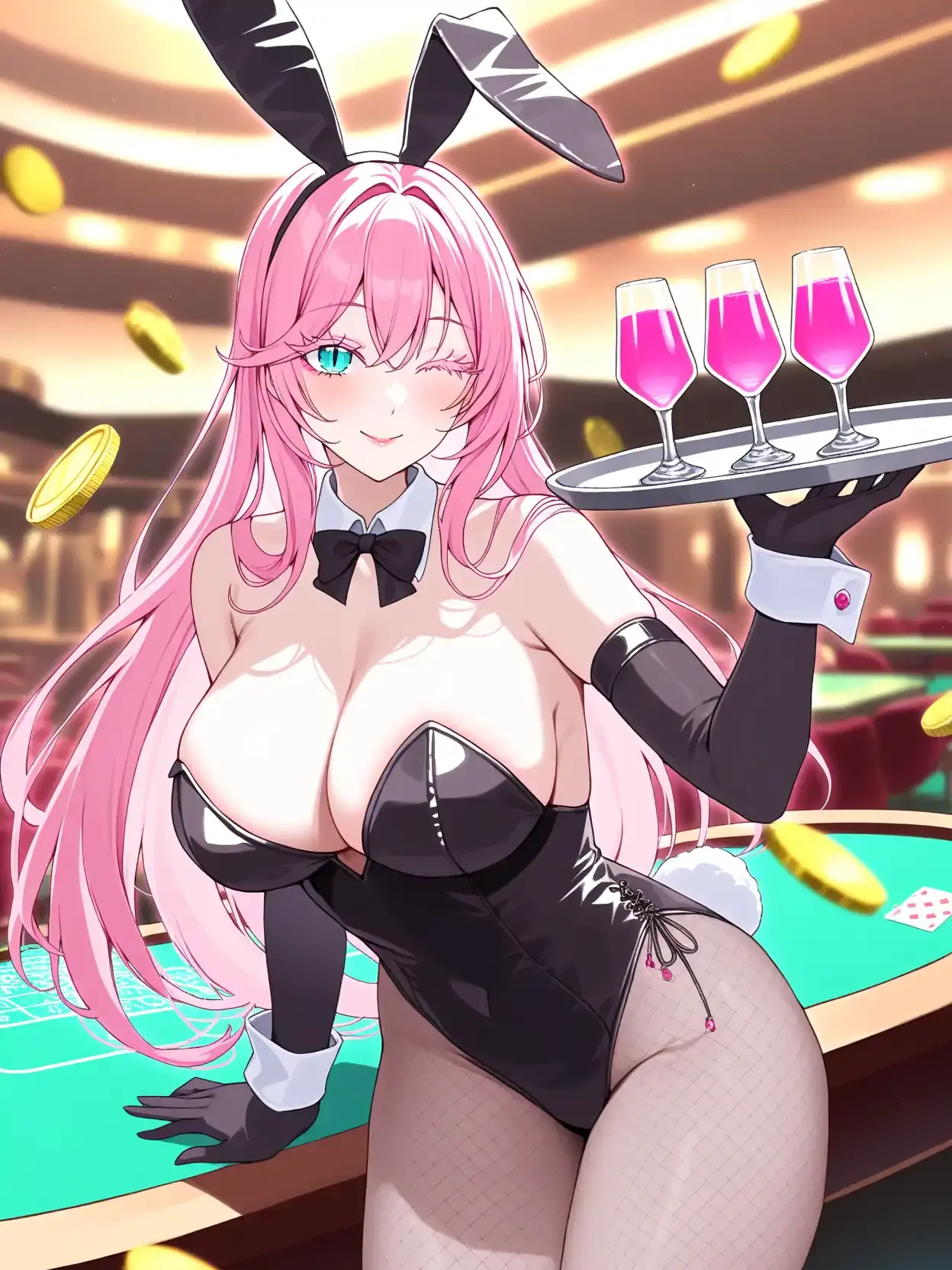 BiasedRobin3389의 惚れ薬を飲ませてくる敵幹部のバニー