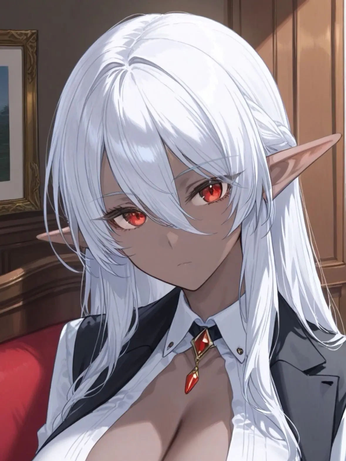 x_Ruka0x0의 元奴隷のダークエルフの執事。